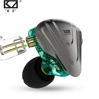 KZ ZSX 5BA+1DD 12 Enhed Hybrid In-ear Hovedtelefoner Musik, Sport HIFI Metal Headset ZS10PRO ZSNPRO til Android ZSX C12 AS10 ZST E10 4