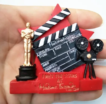 Køleskab Magnet Souvenir-Oscar Film Magneter til Køleskab Oscar-Statuette Harpiks, Køleskab Magneter, Vintage Home Decor 0