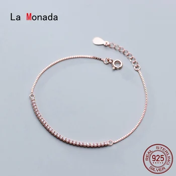 La Monada Guld Armbånd Til Kvinder 925 Sterling Sølv Smykker Fine 925 Sterling Sølv Kvinders Armbånd Accessoire Kvindelige Indlæg 5