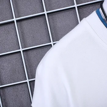 Langærmede Sweatshirts Mænd 2020 Nye Mode 8 Farve Hættetrøje Herre Casual O-Hals Patchwork Sweatshirt til Unge Mænd B0792 4
