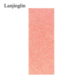 LANJINGLIN 50/100/200 PC ' Øjenvippe-boksen farve glitter nederste kort baggrund kort baggrund af lyse 5