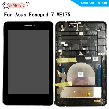 LCD-For Asus MeMO Pad HD7 ME175CG ME175 K00Z LCD display+Touch-panel Skærm digiziter stellet For Asus Fonepad 7 ME175 0