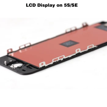 LCD-for Phone5 6s 5s 6 7 8 Plus AAA+LCD-Skærm Touch screen Mobiltelefon Tilbehør+Hærdet Glas+Værktøj+etui