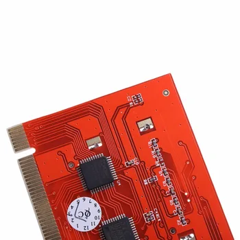 LCD-PCI-PC høj kvalitet Computer Analyzer Tester Diagnostiske Kort 0