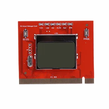 LCD-PCI-PC høj kvalitet Computer Analyzer Tester Diagnostiske Kort 1