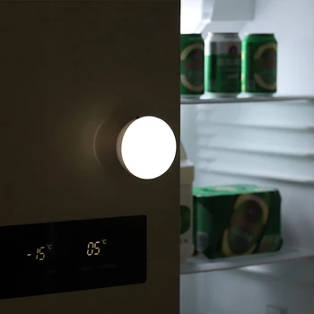 LEADLY Motion Sensor Nat Lys USB LED Skridt Lys Pind På Væggen Lys Magnet Skab Lys Til Trapper Gangen Badeværelse Hjem 1375