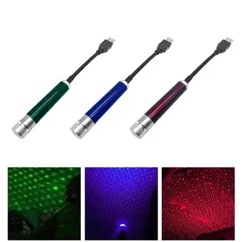 LED Auto Dak-Stjernede Nat Lys Projektor Sfeer Galaxy Lampe USB-Decoratieve Lampe Verstelbare Meerdere Lichteffecten 5