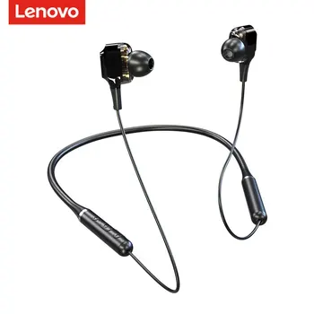 Lenovo Wireless Neckband Bluetooth-Hovedtelefoner, Stereo Magnetisk Headset in-ear Sports Høretelefoner, Hovedtelefoner til iPhone xiaomi Huawei 1