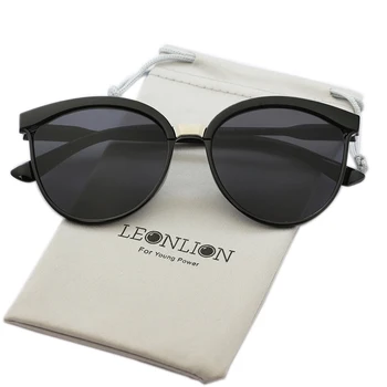 LeonLion 2021 Brand Designer Cat Eye Solbriller Kvinder Luksus Plast Sol Briller Klassiske Retro Udendørs Gafas De Sol Mujer UV400