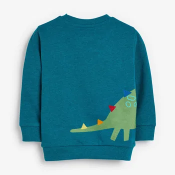 Lidt maven Drenge med Lange Ærmer Sweatshirts Dinosaur Baby Drenge Tøjet Sweatshirts til Børn, Tøj til Efteråret Barn Shirts 12894