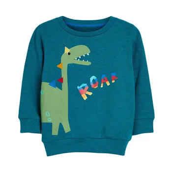 Lidt maven Drenge med Lange Ærmer Sweatshirts Dinosaur Baby Drenge Tøjet Sweatshirts til Børn, Tøj til Efteråret Barn Shirts 3