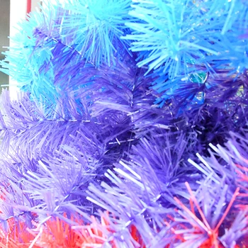 Lige Love Rainbow juletræ Sammenklappelig Dekoration PVC Rainbow juletræ 1,2 M Hogard 4