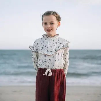 Liilu 2020 Nye Efterår og Vinter Børn t-Shirts til Piger Drenge Piger med Lange Ærmer Print-Toppe Baby Barn Mode Tøj Tøj 2