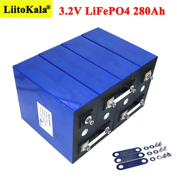 Liitokala 3.2 V 280Ah lifepo4 batteri DIY 12V 24V 280AH Genopladeligt batteri til elbilen RV Solar Energy storage system 1