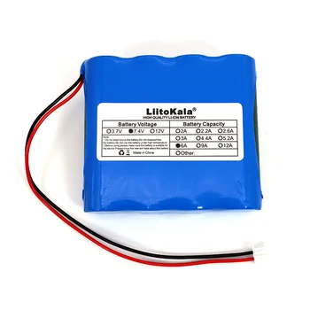 Liitokala 7.4 V 18650 Lithium Batteri 2S2P 6ah Fiskeri LED Lys Bluetooth Højttaler 8.4 V Nødsituation DIY batterier med PCB 0