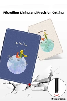 Lille Prins etui til Kindle 2019 2018 Tablet Tilfældet for Kindle J9g29r PQ94WIF Gummi Patent Læder Cover til Kindle 14337