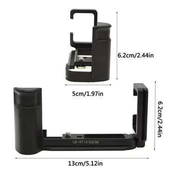 Lodret Type L-Beslag Stativ Quick Release Plade, Base Greb for Fuji X-T3 XT20 XT10 XT30 Kamera til Arca Swiss 4