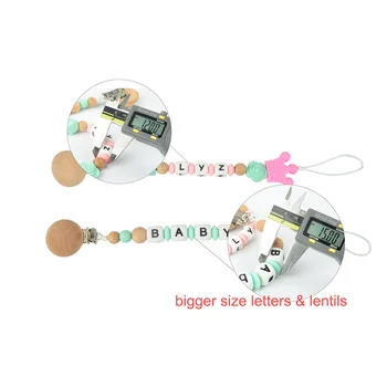 LOFCA Engros 100pcs Silikone 15mm Linser Perle Baby Bidering Begyndervanskeligheder Toy BPA-Fri Silikone Sut Klip Smykker Halskæde Gøre 2