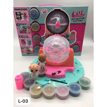 LOLs Dukker Oprindelige Lol Overraskelse Dukker Legetøj med Max DIY giltter fabrik Lol Overraskelse Baby Doll Kapsel Pige Toy Fødselsdag Gaver 2