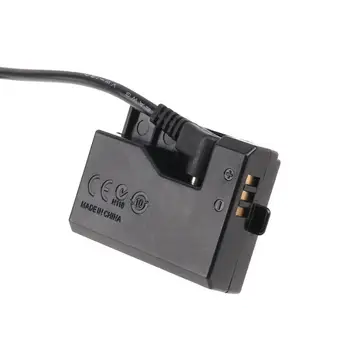 LP-E10 Dummy Batteri Plade med 5V 2A USB-Kabel Til Canon EOS 1100D 1200D 1300D 1500D 3000D 0