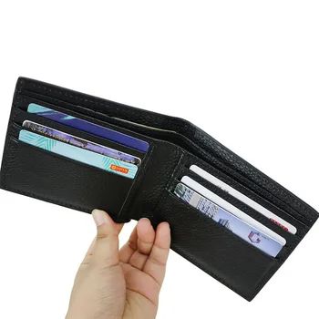 Luksuriøst Design I Ægte Læder Mænd Coin Tegnebog, Brugerdefineret Multi-Funktionelle Card Wallet Business Kort Punge, Kreditkort Holder 0