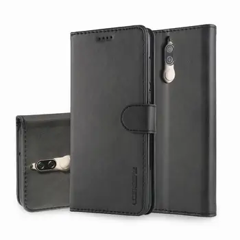 Luksus Læder Tegnebog Case For Huawei Mate 10 Lite Mate10 Flip Phone Cover til Huawei Mate10 Pro etui Med kortholder 0