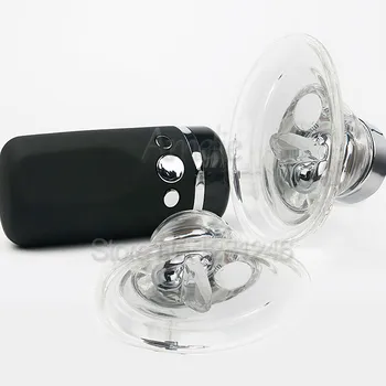 LUOGE Kvindelige Blowjobs Pussy Pump Klitoris Stimulator Sex Machine USB-Oral Sex Tungen Slikke Sugende Vibratorer Sex Legetøj Til Kvinder 5