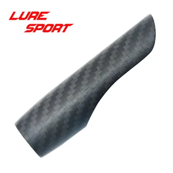 LureSport 2stk Carbon Greb 3K vævet 8cm håndtag til FUJI VSS-Hjuls Sæde Stang Bygning komponent Stang Reparation DIY blank 1