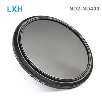LXH 95mm ND2 at ND400 Slank Fader Variabel Neutral Density Linse Filter ND2-400 Justerbar nd filter Til Canon Nikon Sony Kamera 2