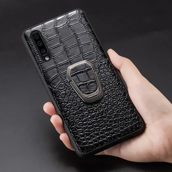 Læder Phone Case For Samsung Galaxy S20 Ultra S10 S10e S8 S9 S7 kant Note 8 9 10 20 Plus A10, A20 A30 A40 A50 A70 A51-A71-Cover 3