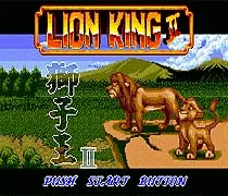 Løvernes Konge II 16 bit MD Game Card Til Sega Mega Drive Til Genesis 2