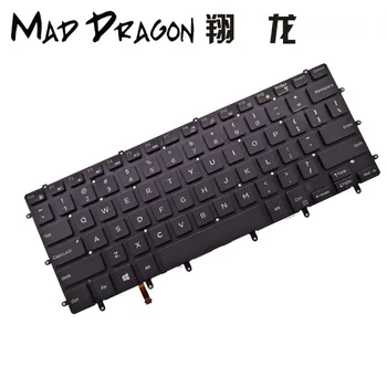 MAD DRAGON Mærke laptop Nye Tastatur med Baggrundsbelysning For Dell XPS 9550 9560 9570 M5510 M5520 M5530 INS15 7558 7568 0GDT9F GDT9F 1