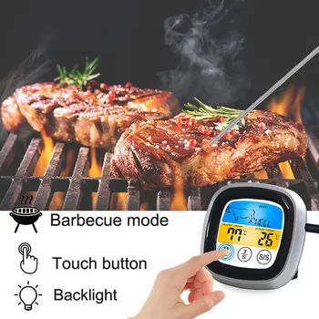 Mad Madlavning BBQ Termometer Med Sonder og Timer Til Ovn Kød, Grill Gratis App Control Dropshipping 0
