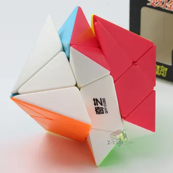 Magic cube puslespil QiYi 3x3x3-Aksen cube KingKong JinGang professionelle super speed cube pædagogisk twist visdom legetøj spil gave z 5