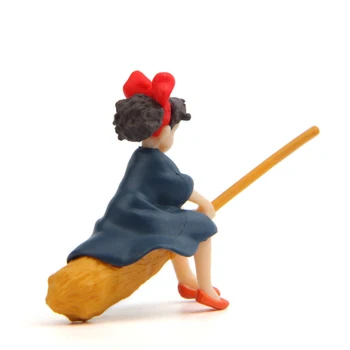 Magic Girl Kiki Miniatura Dukkehus Have Hjem Bonsai Dekoration Mini-Toy Miniature Harpiks Håndværk Ornamenter Micro Indretning og DIY 4
