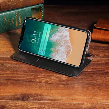 Magnetisk Læder Flip Phone Case For iPhone 12 Mini-11 Pro Max X XS-XR 6 6S + 7 8 Plus SE 2020 Wallet-Kort Slots Stå Bag Cover