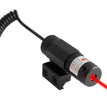 MAGORUI Taktiske Mini Red Dot Laser Syn for Picatinny og Riffel med 650nm Justerbar 11mm/20mm Picatinny/Weaver Montere 8684