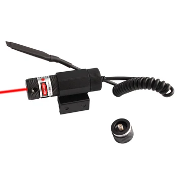 MAGORUI Taktiske Mini Red Dot Laser Syn for Picatinny og Riffel med 650nm Justerbar 11mm/20mm Picatinny/Weaver Montere 2