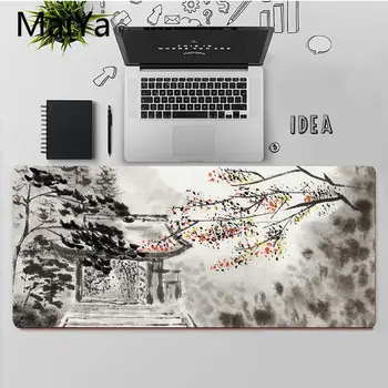 Maiya Top Kvalitet Kinesisk stil art DIY Design Mønster Spil musemåtte Gratis Fragt Stor musemåtte Tastaturer Mat 2