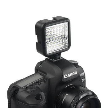 MAMEN W36 5600K Mini LED Fyld Lys Kamera Belysning Video Foto Studio Lys For Nikon, Sony, Canon DSLR DV Fotografering Belysning 2