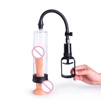 Mandlige Penis Pumpe & Fly Cup Penis Udvidelsen Vakuum Pumpe Forlænge Penis Enhancer Massage Motion Lupe Extender Sex Legetøj 3