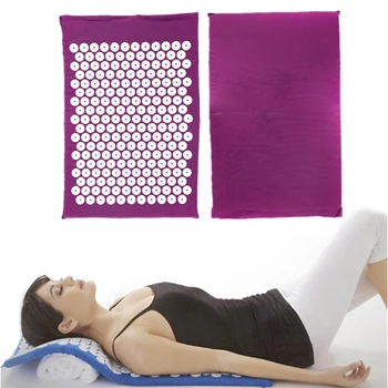 Massageapparat pigmåtten, Lindre Stress Kroppen rygsmerter Akupunktur Mat Massage Pude Spike Massage og Afslapning 5