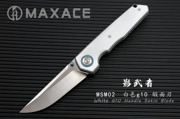 MAXACE Samurai K110 blade Folde kniv lomme kniv 5