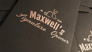 Maxwell ' S Signatur Åbner (Gimmick+Online-Vejledning) Af Andre Brot Kort, Magic Tricks Illusioner Let Magic Kit Rekvisitter 3
