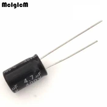 MCIGICM 1000pcs Aluminium elektrolytisk kondensator 4.7 uF 400V 8*12 Elektrolytisk kondensator 1