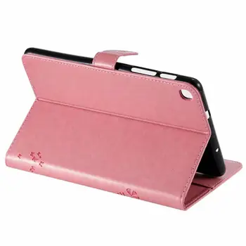 Meracly taske Til Samsung Galaxy Tab Et 8.0 tommer 2019 S Pen Ultra Slim Læder Magnetic Stand Cover For Galaxy Tab SM-P200 SM-P205 4