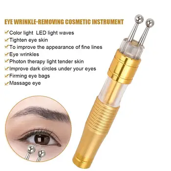 Microcurrent Eye Massager EMS Rynke Fjernelse Løfte Stramning Eye Care Massageapparat OS Plug 100 til 240 v 5
