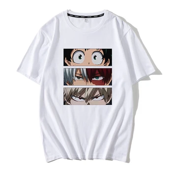 Min Helt den Akademiske verden Animationsfilm Herre T-Shirt Japansk Mænds kortærmet Tshirt animationsfilm Trykt t-Shirt Toppe til Mænd Camiseta Masculina 4