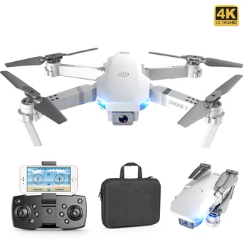 Mini Drone med Kamera 4K 1080P HD-Vidvinkel Kameraer WiFi RC fpv Droner Quadcopter Højde Holde Kameraet luftfotografering Dron 5