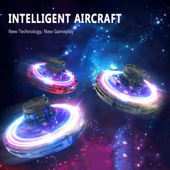 Mini Drone UFO RC Quadcopter Fingerspids Opgradere Flugt Gyro Flyin Spinner Dekompression RC Legetøj Gave Til Børn 3